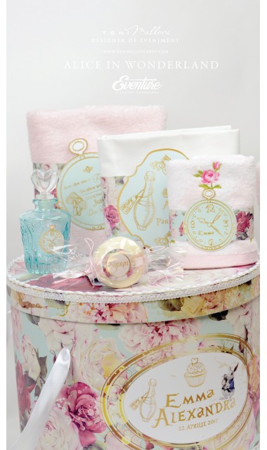 Trusou  botez fetite, Alice in Wonderland, Alice in tara minunilor 2